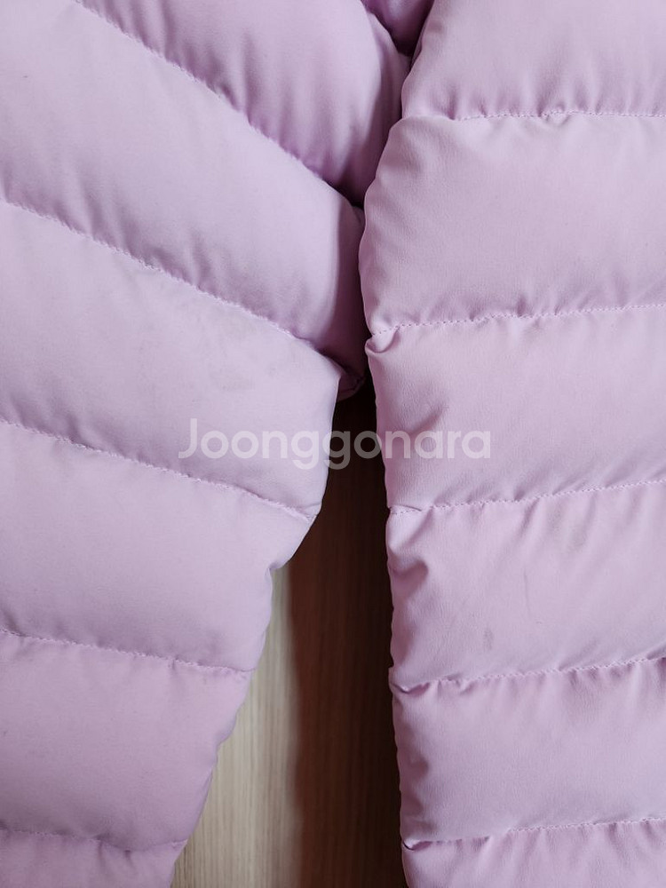 뉴발란스 여아 거위털 경량패딩잠바 140--5