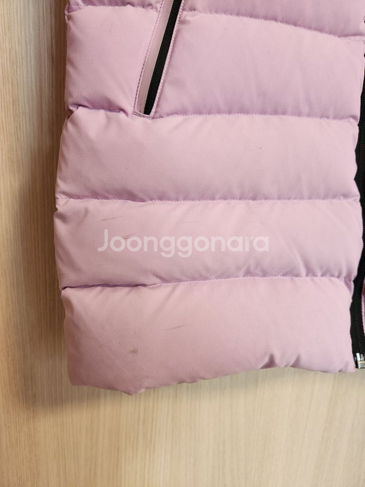 뉴발란스 여아 거위털 경량패딩잠바 140--7