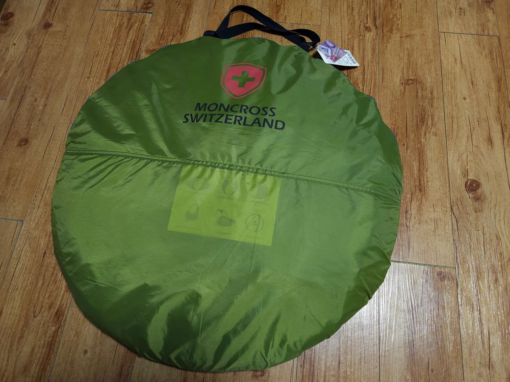 스위스 몽크로스 원터치 텐트 2~3인용(나들이용, 캠핑--6