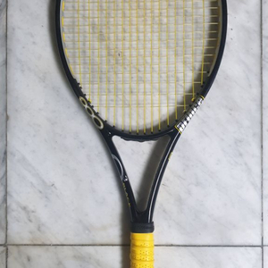 프린스 O3 블랙 하이브리드 테니스 라켓