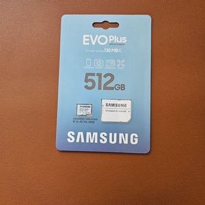 마이크로 sd삼성 evo plus 512gb 팝니다