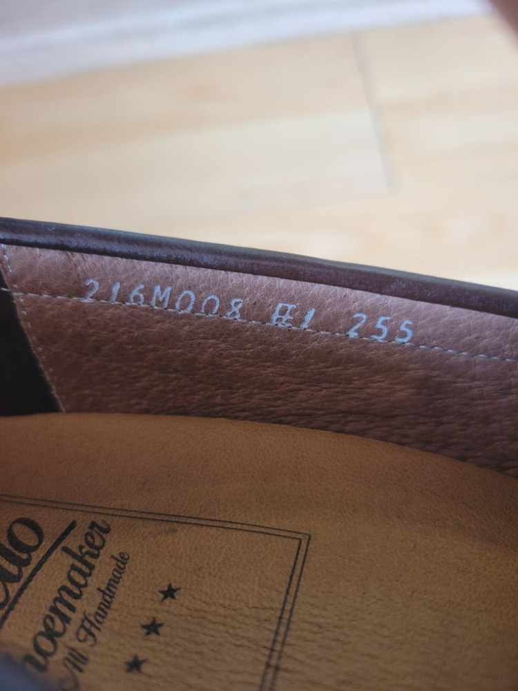 핸드메이드 가죽 구두 (남성) 이미지