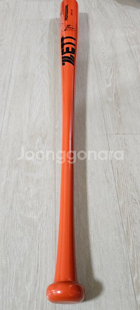 제트 프로선수배트 친필사인 미사용 새배트--3