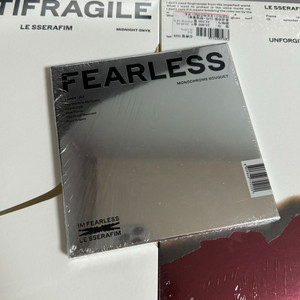 르세라핌 fearless 미개봉앨범