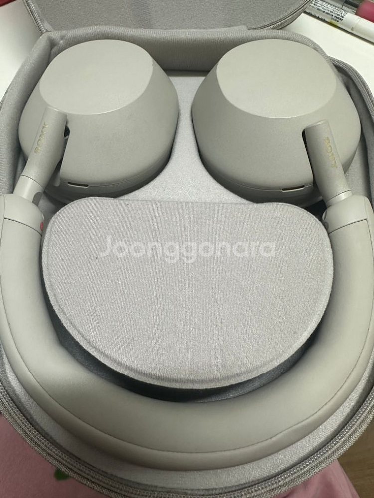 소니 헤드셋 WH-1000XM5 실버--1