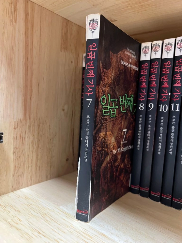 (판타지 소설)일곱번째기사 - 프로즌작가 이미지