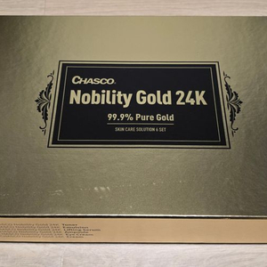 차스코 노블리티 골드 24K 화장품 새제품 판매합니다