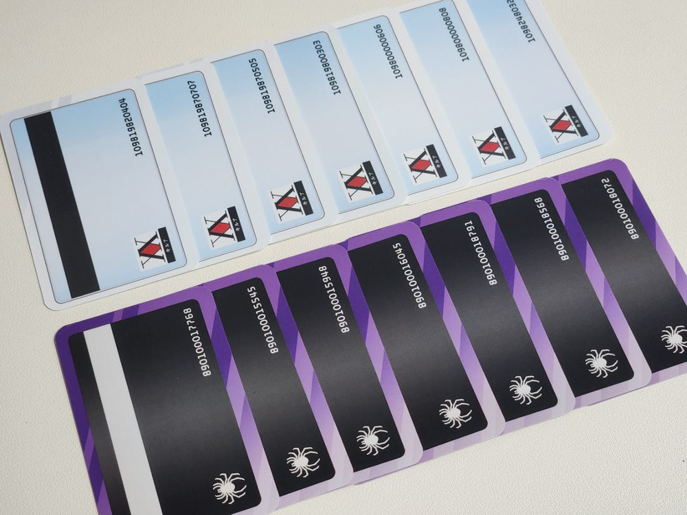 헌터x헌터 라이센스 카드 7종(신상 업데이트!) 이미지