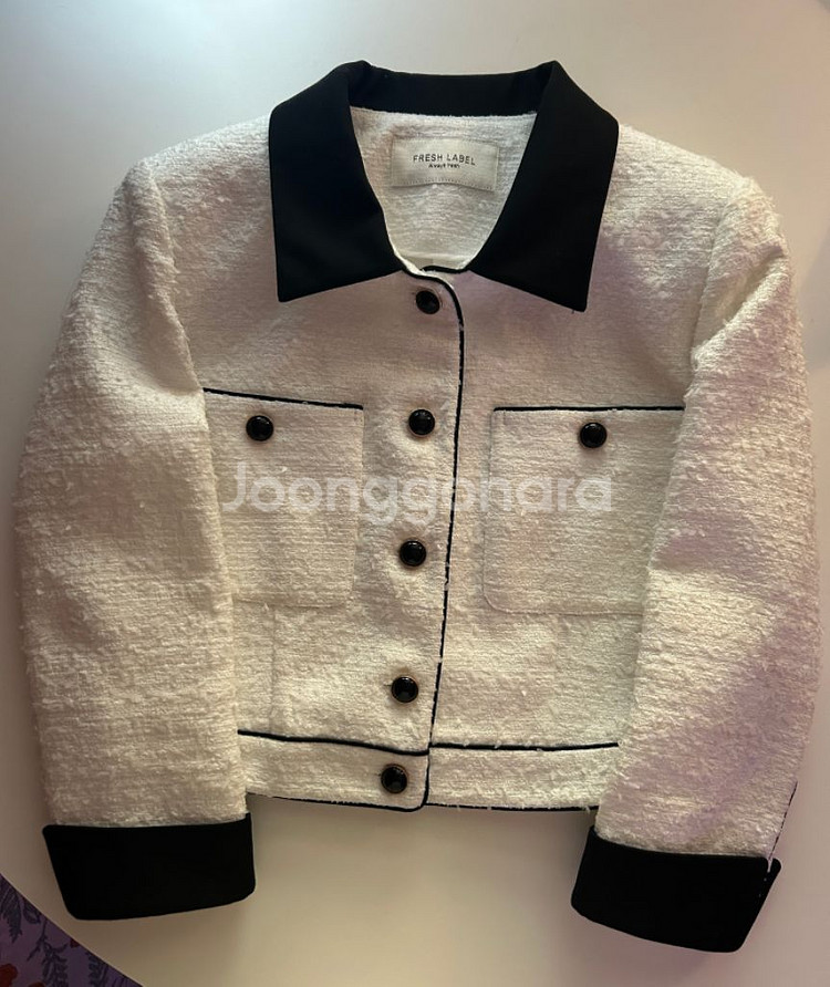 프레쉬라벨 깜봉 자켓 S--2
