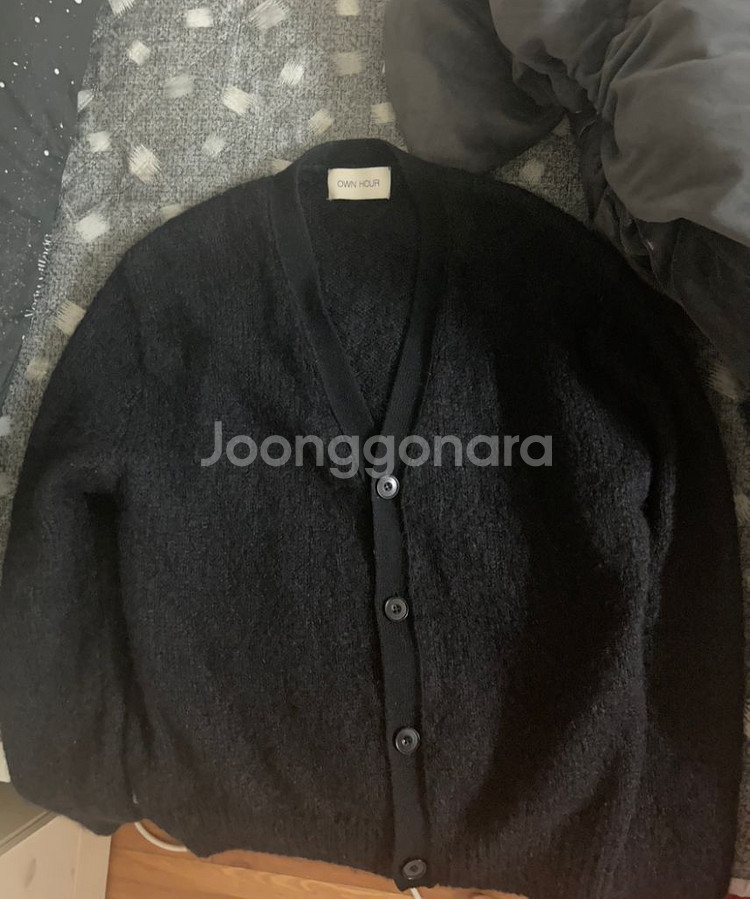 own hour김현우 키드 모헤어 가디건--0