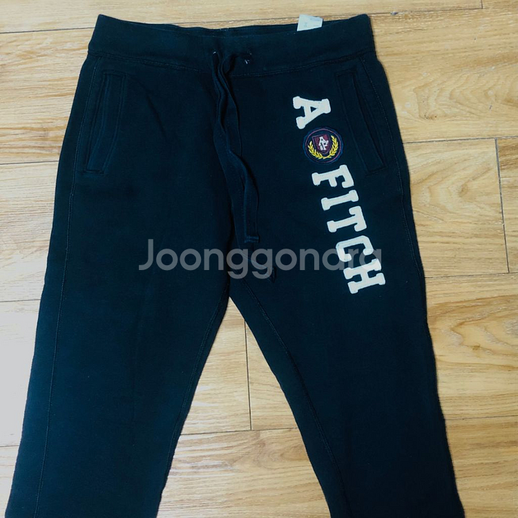 아베크롬비 남성 기모 트레이닝 바지--2