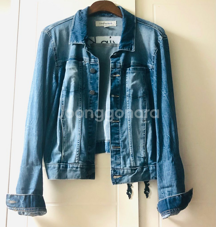 캘빈 클라인 여성 청쟈켓 S--1