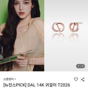 스톤헨지 DAR 14k 귀걸이