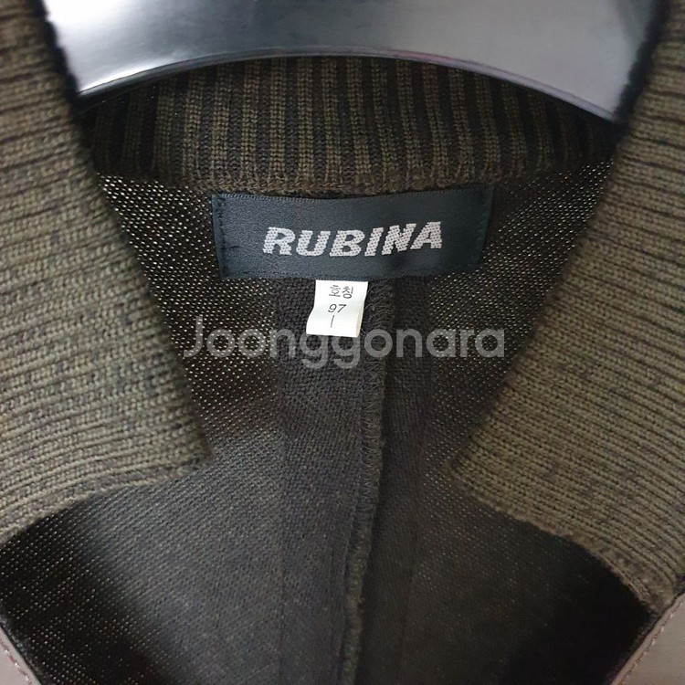 RUBINA 루비나 배색 레이어드소매 점퍼 자켓 L--7
