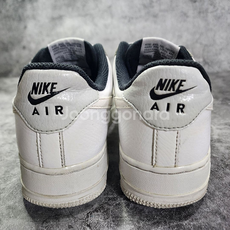 (정품)나이키에어포스1'07LV8 4 화이트그레이255--5
