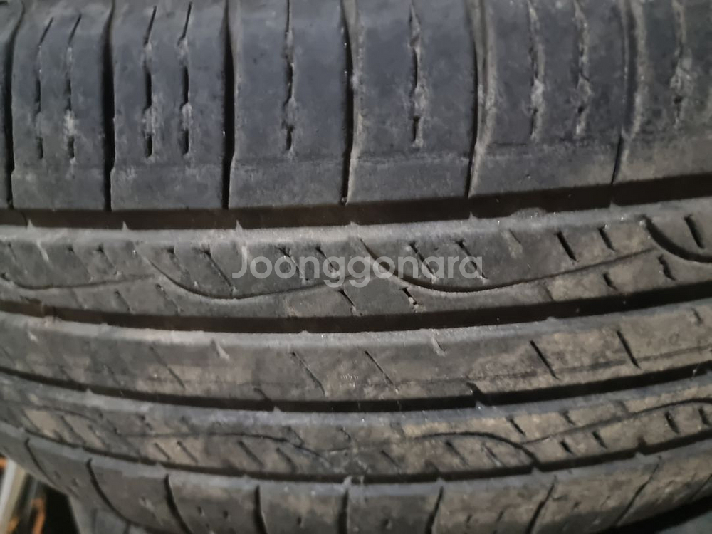 렉스턴스포츠/칸 17인치 순정휠타이어 (TPMS포함)--2