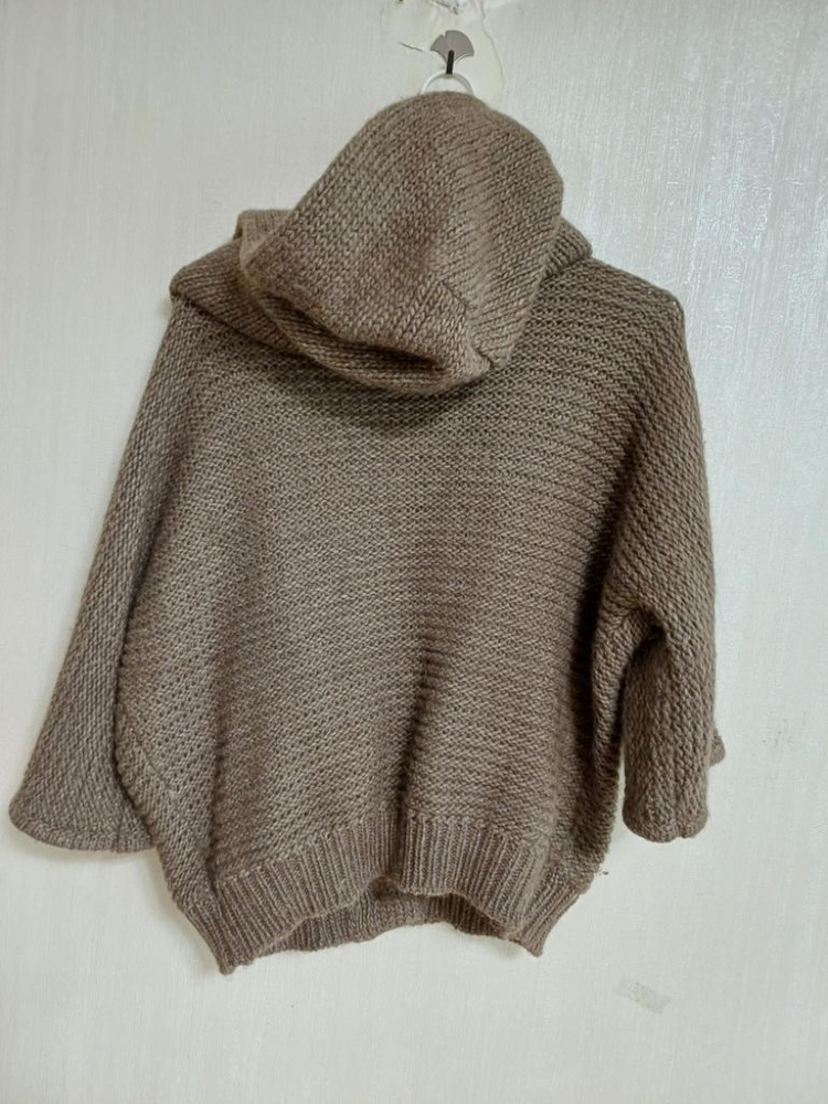 여성 마시모뚜띠 봄.가을 후드 가디건 (새상품.90-9--5