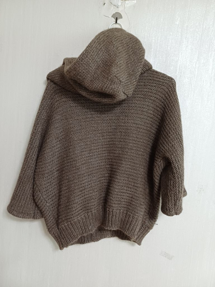 여성 마시모뚜띠 봄.가을 후드 가디건 (새상품.90-9--7