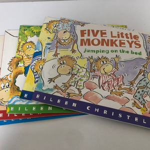 잠수네 five little monkeys 5권 영어책