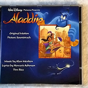 [희귀CD]Aladdin OST 미국판 CD (92년)