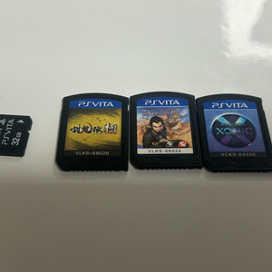 Psvita 메모리카드 32GB + 게임 3종