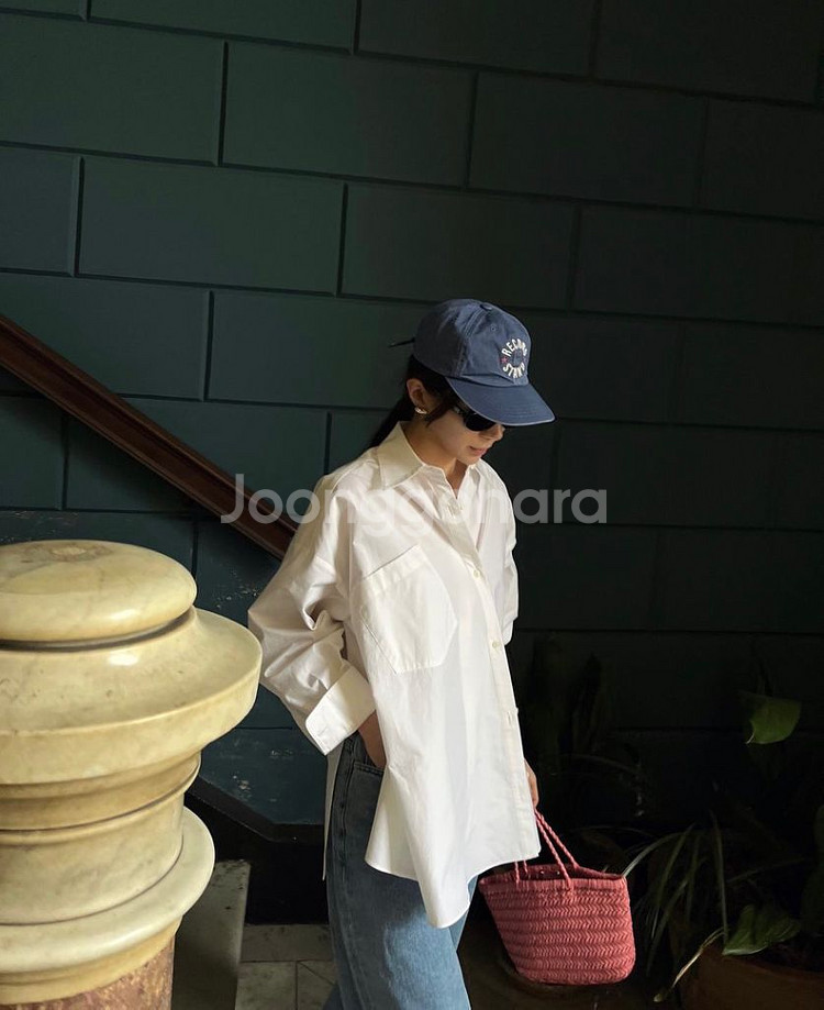 [수아마르/새상품] Dew Unbalance Shirt--2