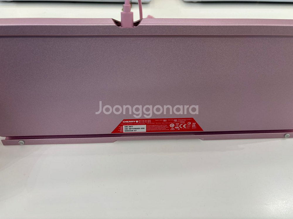 체리 MX BOARD 3.0S TKL 핑크 저소음 적축--4