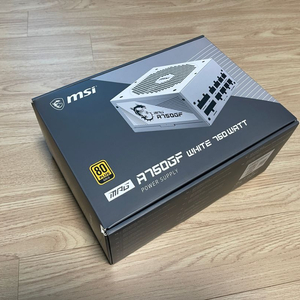 MSI MPG A750GF gold 화이트 풀모듈러