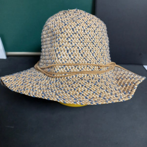 여성 아가타 리본 천연지사 벙거지 모자