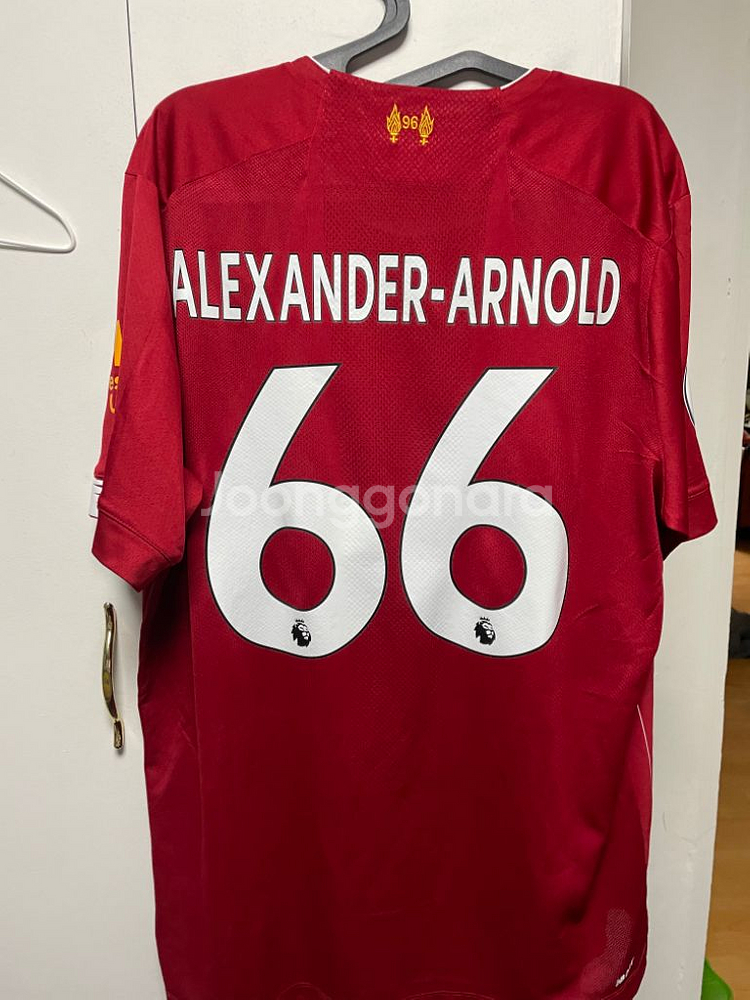 19-20 리버풀 홈 리그우승 아놀드 축구유니폼 XL--2