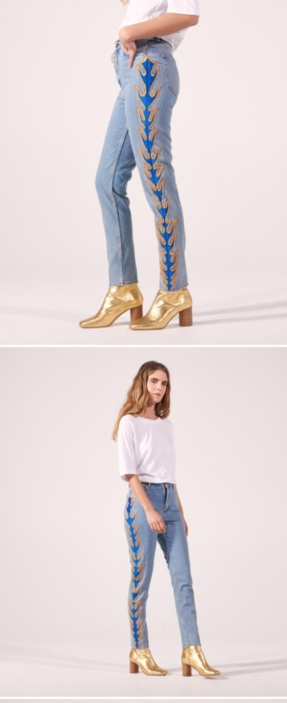 (정품) 산드로 데님 팬츠--1