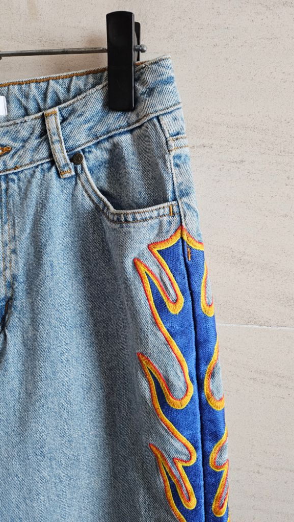 (정품) 산드로 데님 팬츠--6