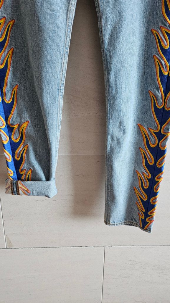 (정품) 산드로 데님 팬츠--8