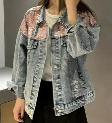 데님자켓 새옷--2