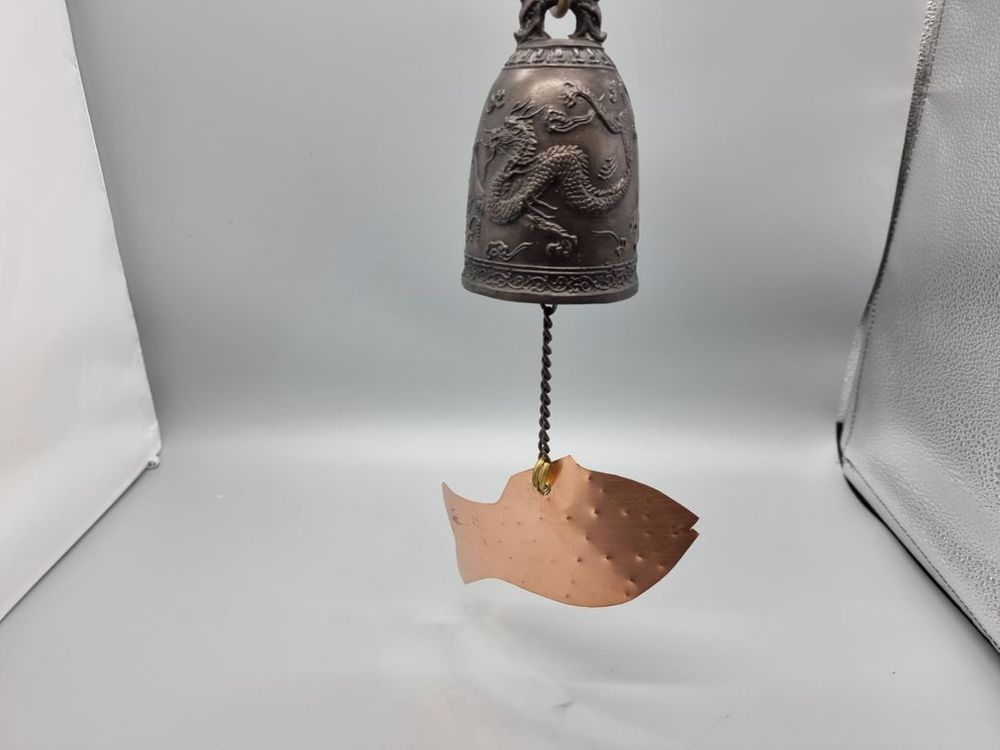 황동신주 용 풍경종 3--2