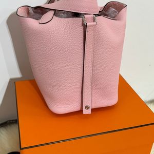 에르메스 피코탄 18 사쿠라로즈 핑크 실버 새상품