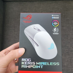 ASUS ROG KERIS AIMPOINT 화이트