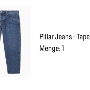 코스청바지 pillar jeans 29 블루,미드블루