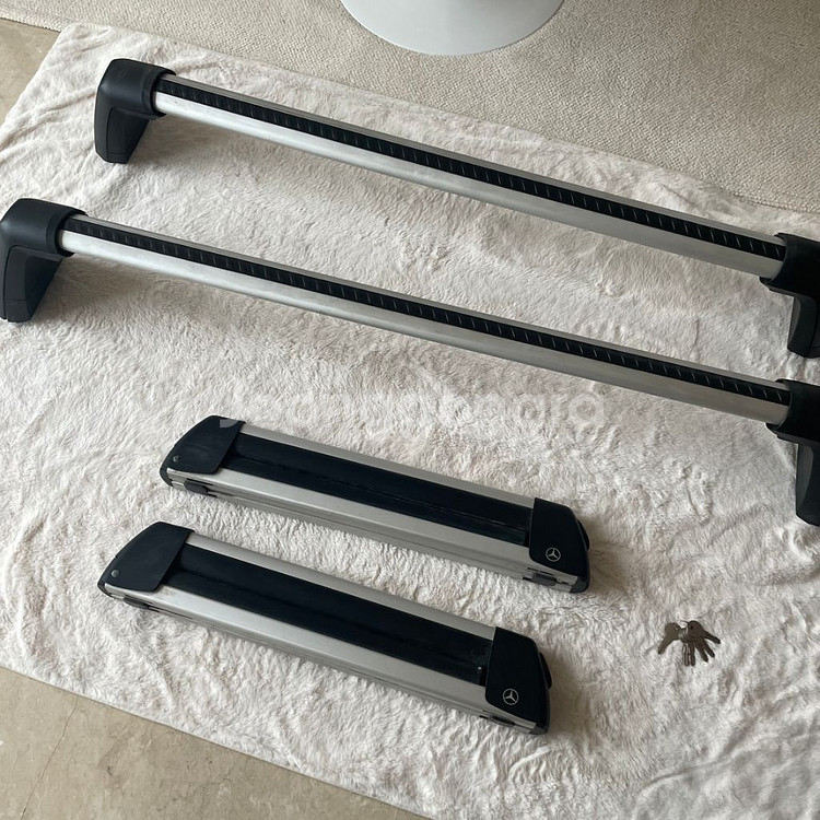 벤츠e클래쓰 w212 정품 툴레 루프캐리어 가로바--2