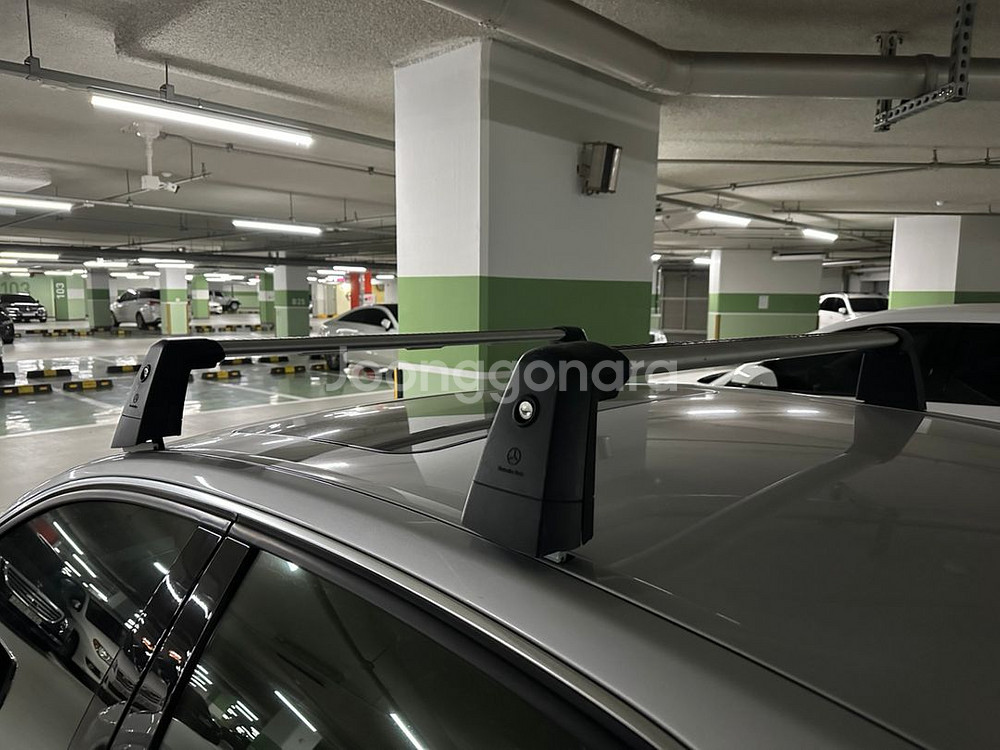 벤츠e클래쓰 w212 정품 툴레 루프캐리어 가로바--1