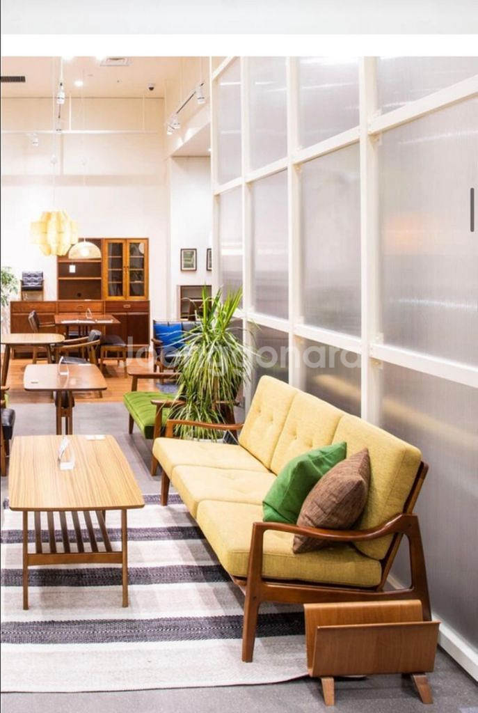 명품가구 빈티지 가리모쿠 60 프레임체어 3~4인용--7