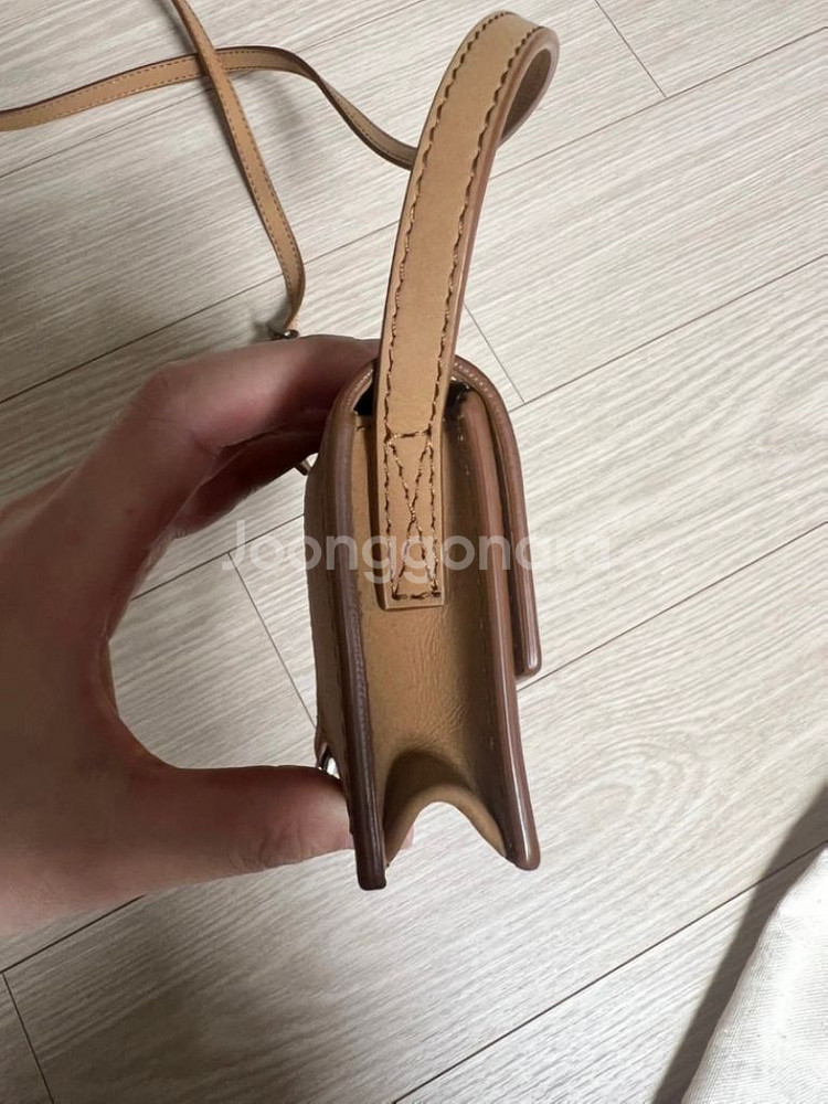 자크뮈스 르 포르테 아주르 미니백 라이트브라운--3