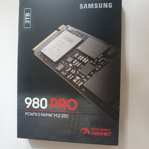 삼성 SSD 980PRO 2TB 판매합니다.