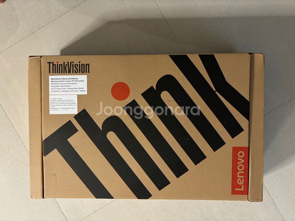 레노버 ThinkVision 모니터(E24-30)--1