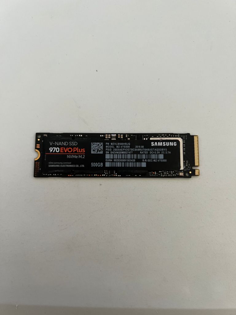 삼성 SSD 970 EVO PLUS 500gb