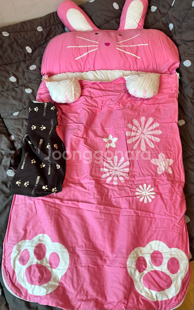 어린이집 일체형 낮잠이불--1