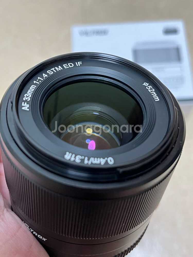 후지렌즈) 빌트록스 xf 33.4mm f1.4 판매합니--2