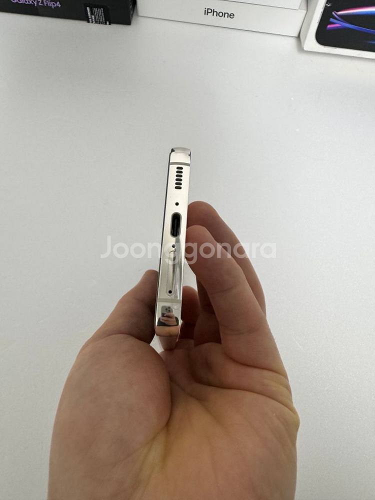 정상해지 갤럭시 S23 256GB 화이트 S급 효도폰--6