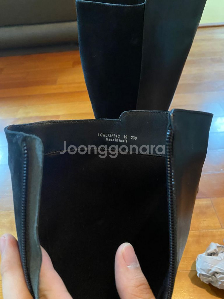 엘칸토 롱부츠 225~230mm 굽5cm 팝니다.--4
