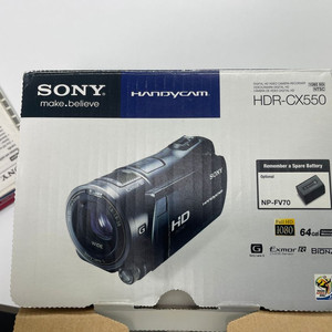 소니 HDR-CX550 캠코더 판매